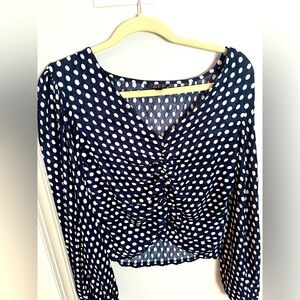 Top Shop long sleeve blouse